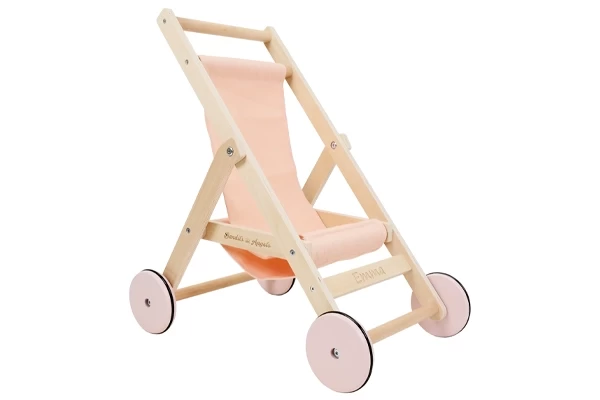 Voor poppenbuggy Lovely Salmon