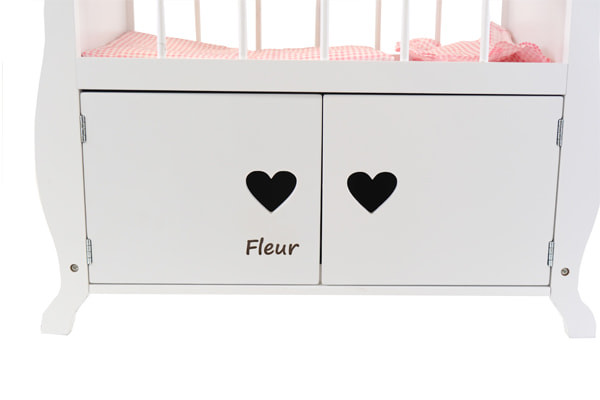 Naam op het linkerdeurtje