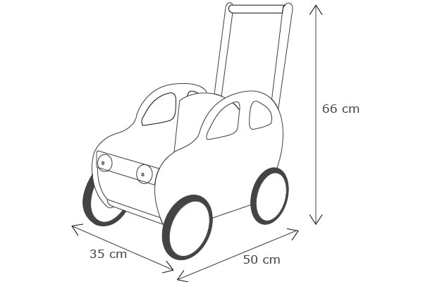 Het formaat van de racer