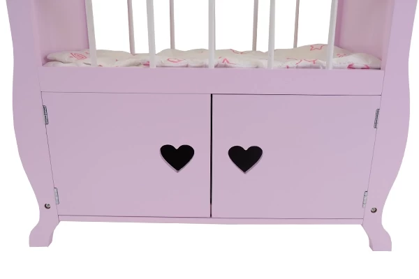 Uitsnede van een hartje in de deurtjes