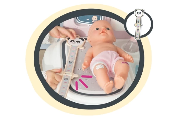 Meet de lengte van de pop