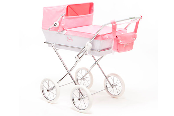 Poppenwagen Prestigio Jr. roze van Arrue.