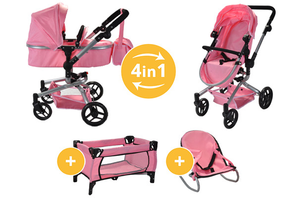 Bloemlezing Renovatie visueel Bandits & Angels Classic Angel softpink 4in1 megapack | Poppenwagen.nl