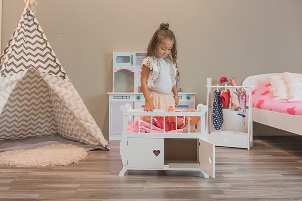 Voor poppen tot 46 cm.