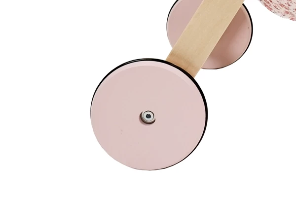 Geluidsarme en krasvrije wielen dankzij de rubberen rand