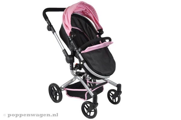 Buggy stand van de pop af (andersom kan ook).