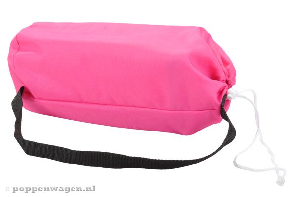 Opbergtas voor het poppenbedje.