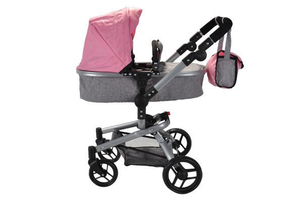 Modern Angel lichtroze poppenwagen