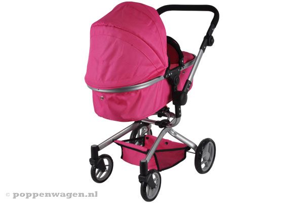 Met opvouwbare zonnekap.