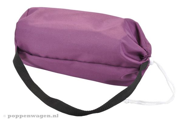 Opbergtas voor het poppenbedje.