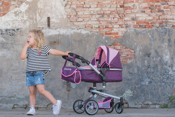 Optioneel: luiertas met naam.