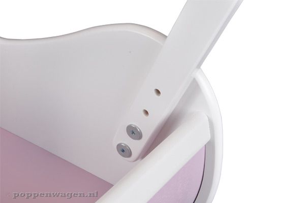 Verstelbare duwstang 56 cm - 59 cm.