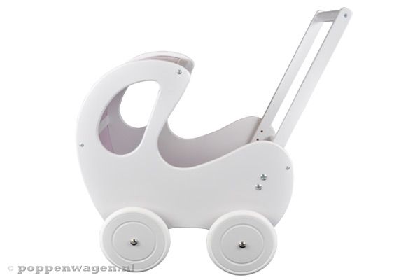 De zijkanten en duwstang zijn in het wit.