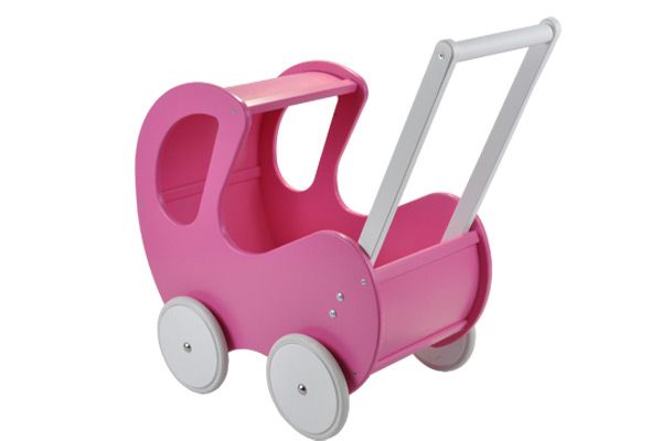 Verstelbare duwstang (56-59 cm).