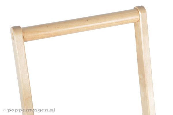 Met verstelbare duwstang.