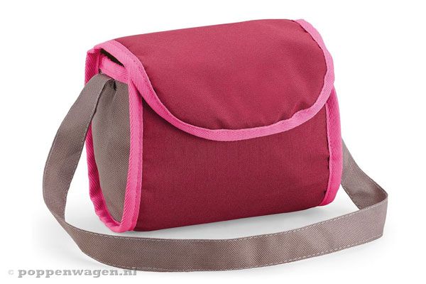 Inclusief handige luiertas.
