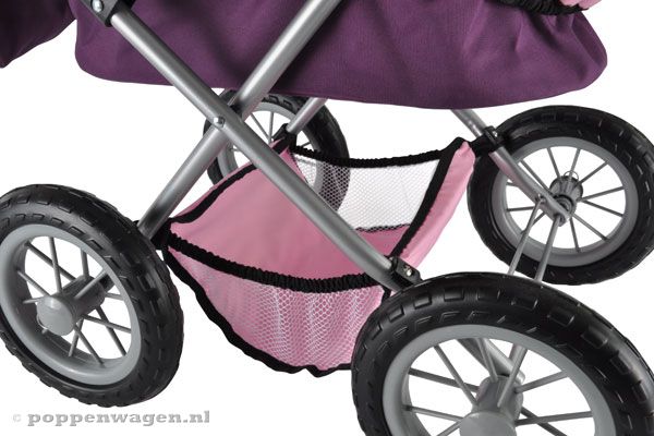 Inclusief bagagenet voor al je spulletjes.