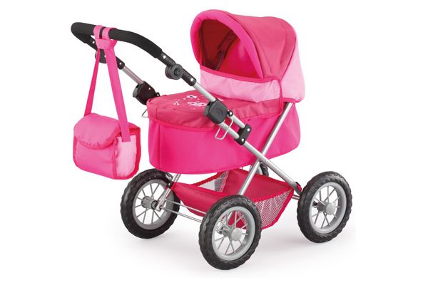Poppenwagen Trendy Sweet Pink van Bayer.