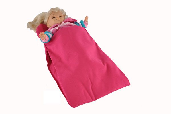 Heerlijk warm dekentje voor je pop.