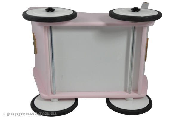 Eenvoudige montage van de wielen.