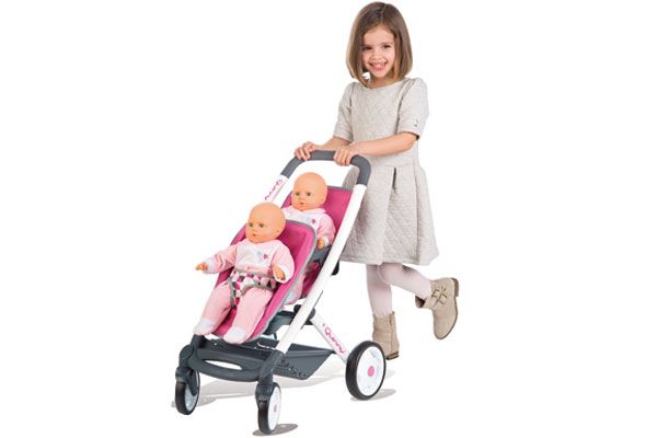 Geschikt voor jonge poppenmoeders vanaf 3 jaar.