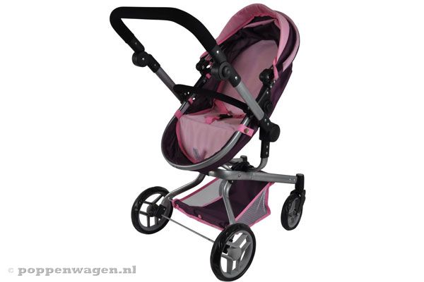 Buggy heeft een stand naar je babypop toe.