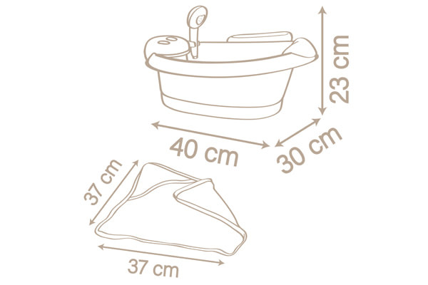 Afmeting: 40x30x23 cm